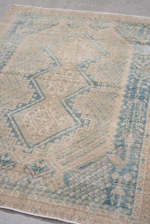 Antique Afshar Area Rug (4' x 6')